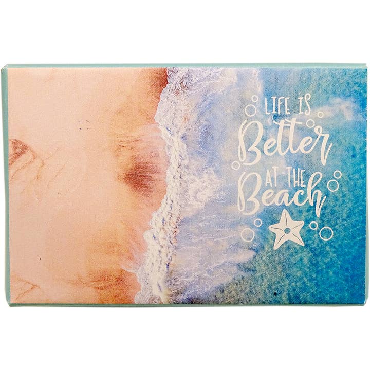 La Volve - Wholesale Bar Soap - LIFE BAR 50 - ( BEACH ) LIFE IS BETTER AT THE BEACH