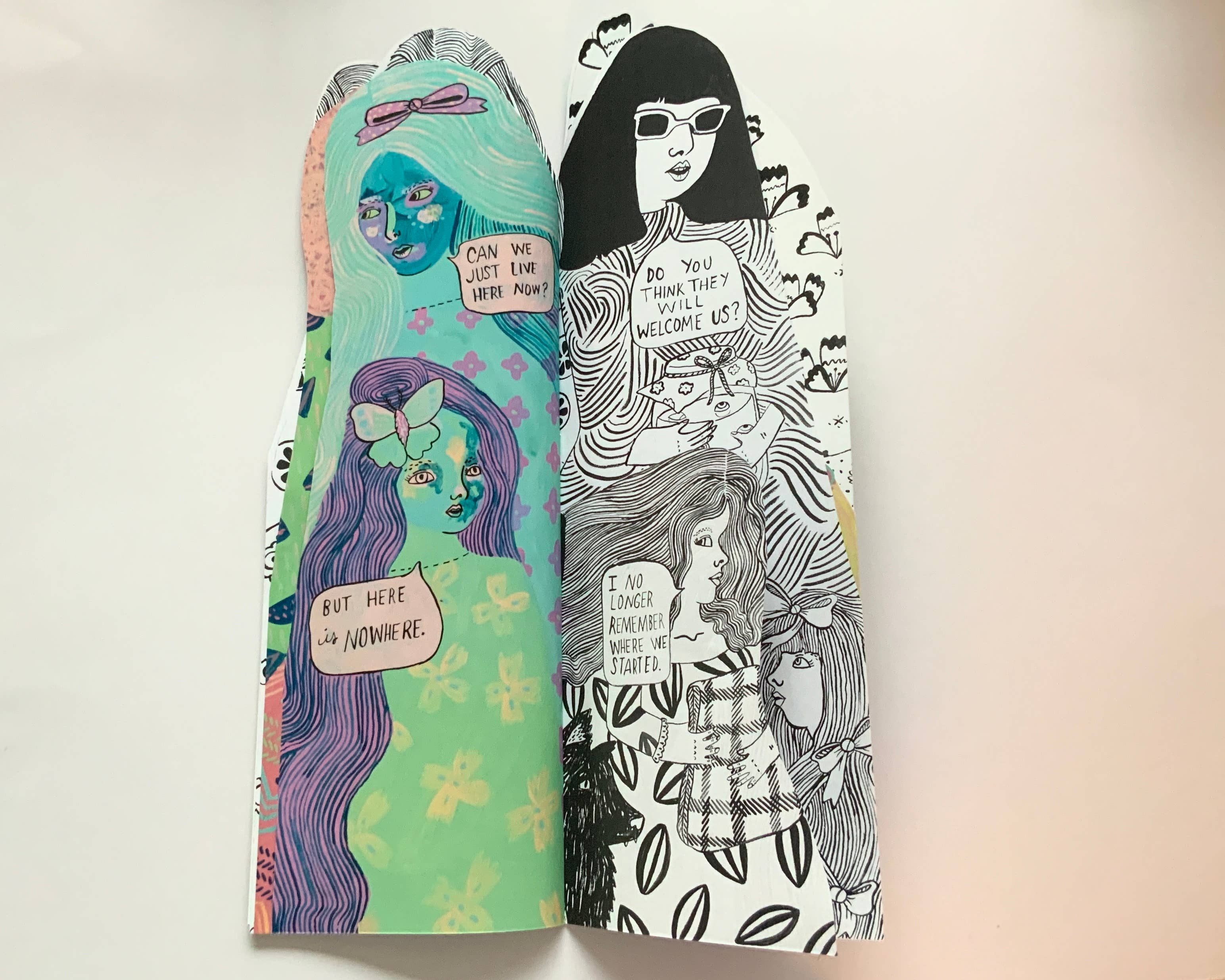 Erika Rier - Wholesale Comic Book - Walking Mountains - an art zine3