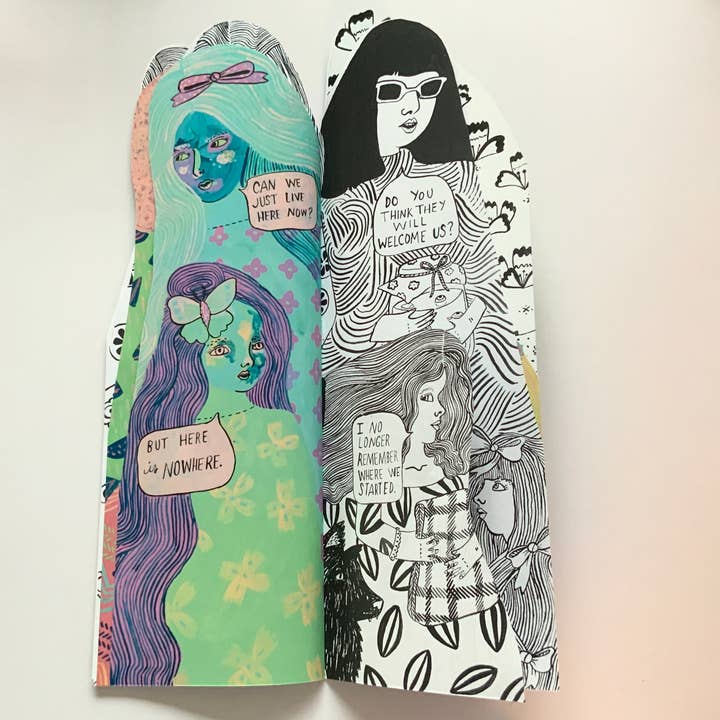 Erika Rier - Wholesale Comic Book - Walking Mountains - an art zine3