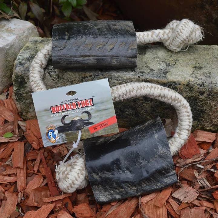 QT Dog, LLC - Wholesale Pet Rope Toy - Dog - Buffalo Tugz 34" Slipknot Rope Toy (Case Pack 6)
