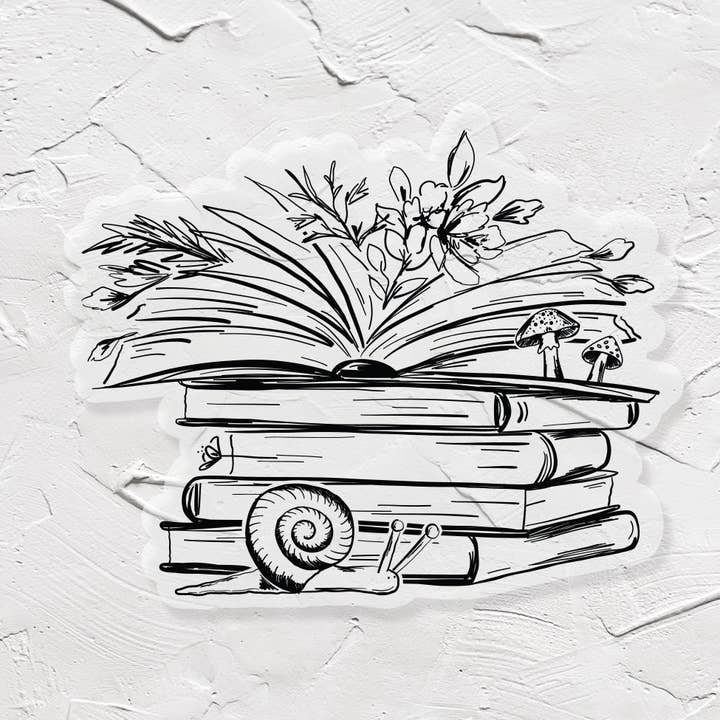 Flourish Book with Florals Sticker for wholesale by Belle & Union