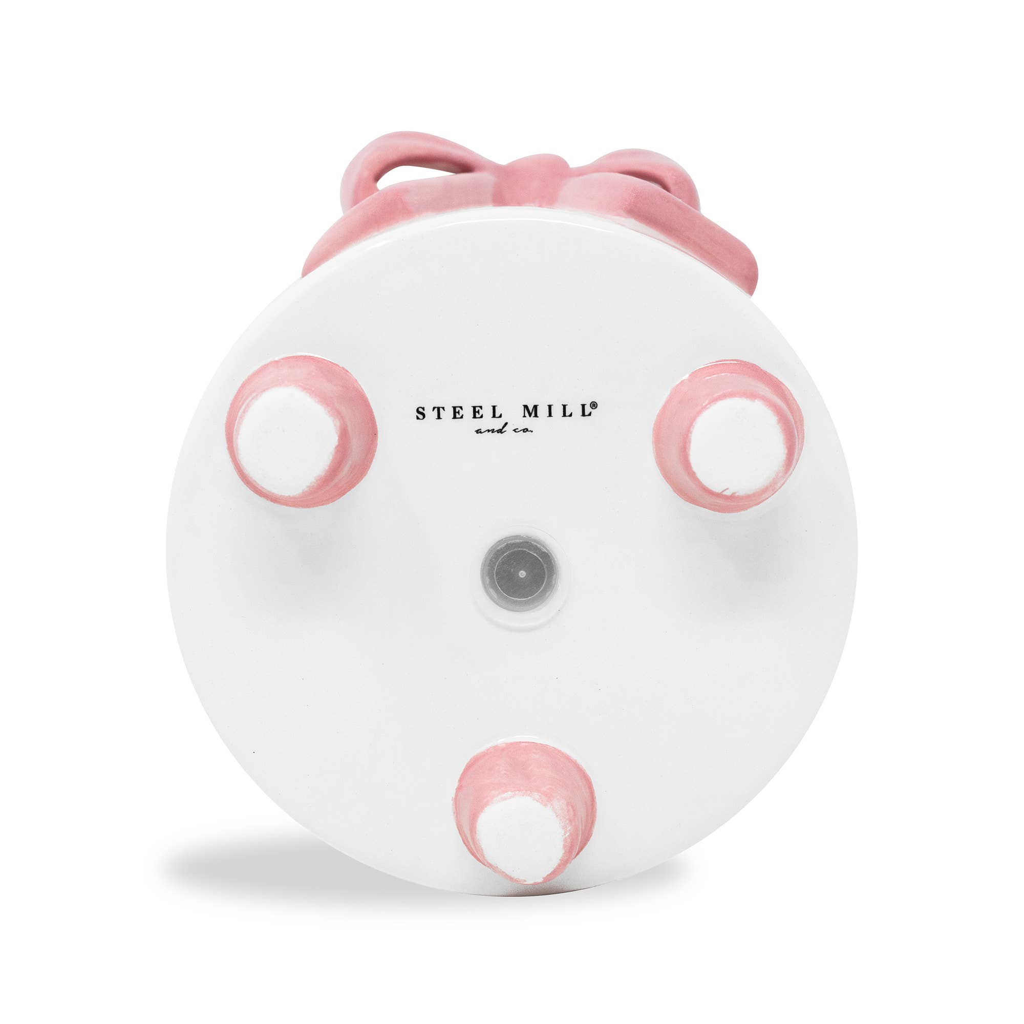 Steel Mill and Co. - Vente Jardinière - Jardinière à pied, Nœud rose6