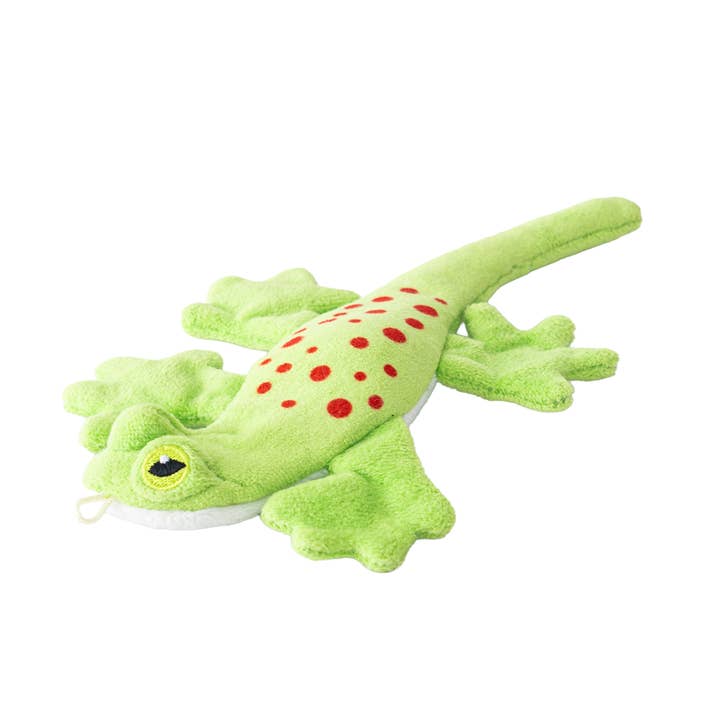 Stuffless Lizard Squeaker Dog Toy for wholesale by Tall Tails