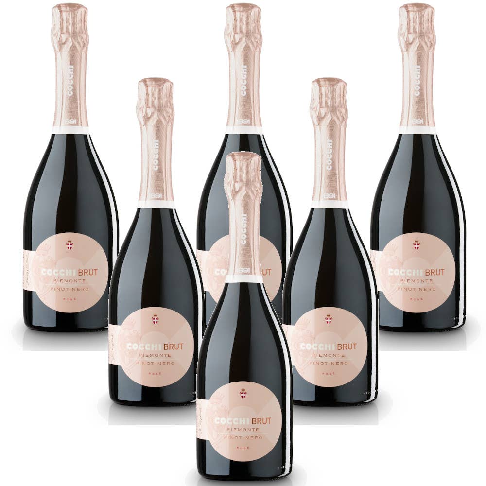 Metina SAS – Champanhe/espumante por atacado – Cocchibrut Rosé Piemonte DOC Cocchi 75 cl1