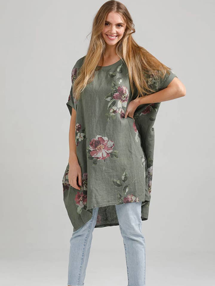 Miss Rose Sister Violet - Wholesale Tunic - Women's - WOMEN'S - Floral Rosabella Top6