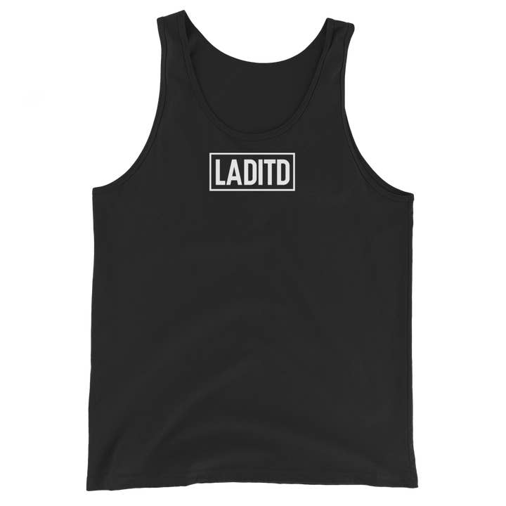 Edge LADITD Tank - Black für den Großhandel von Positive Lifestyle Clothing