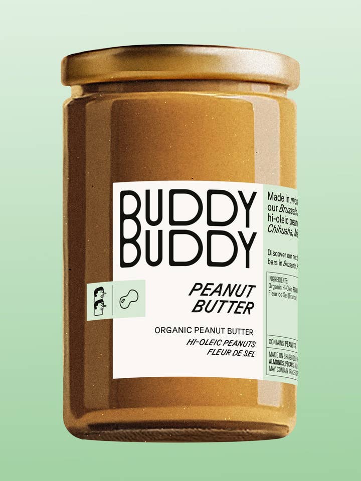 Burro di arachidi biologico per la vendita all'ingrosso da parte di BUDDY BUDDY