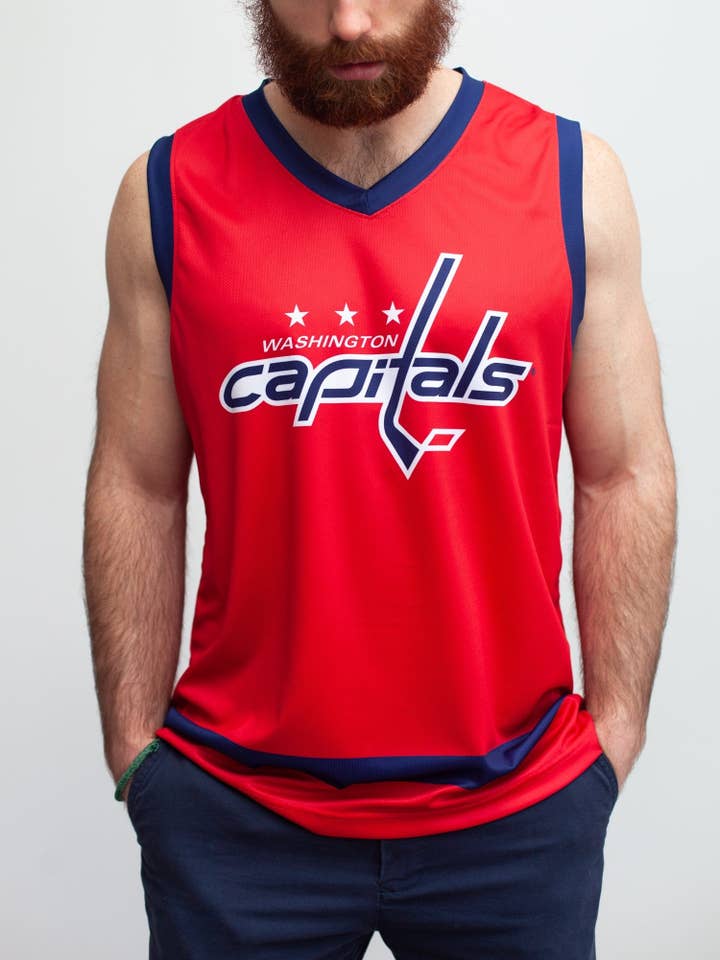 Camiseta de hockey de los Washington Capitals para venta al por mayor de Bench Clearers