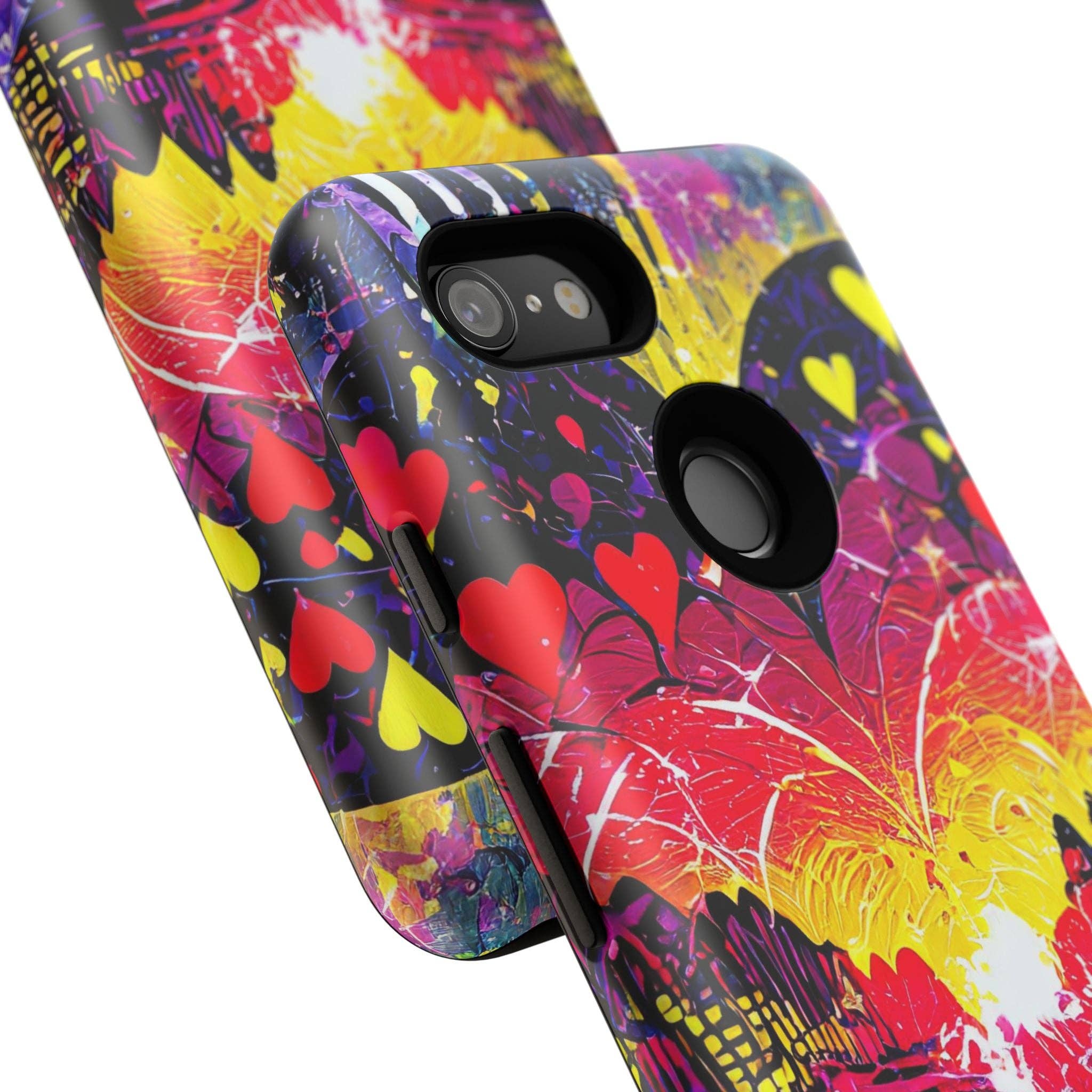 Studio 653 Clothing Co - Wholesale Phone Case - Women's - Vibrant Heart Sunset Tough Phone Case72