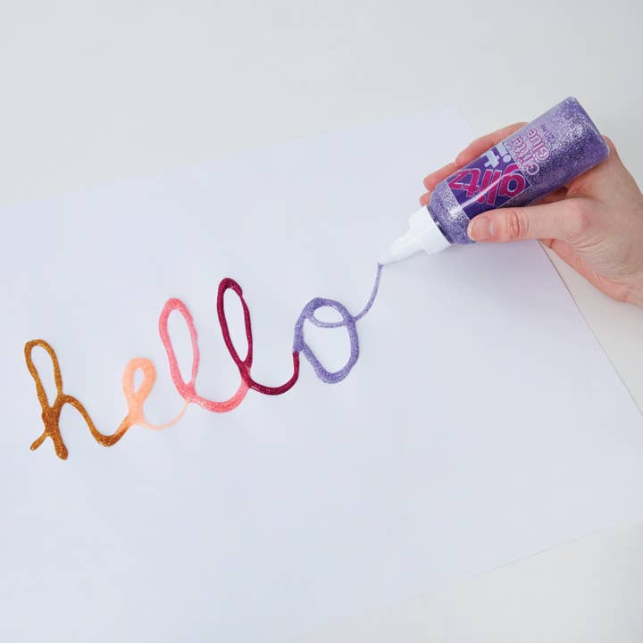 West Design Products - Wholesale Glitter - Glitz it Glitter Glue, Lilac Shimmer, 120ml4