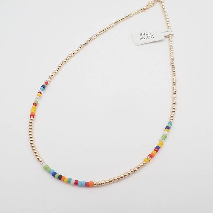Collana a tre sezioni multicolore per la vendita all'ingrosso da parte di Bozkurt Jewelry