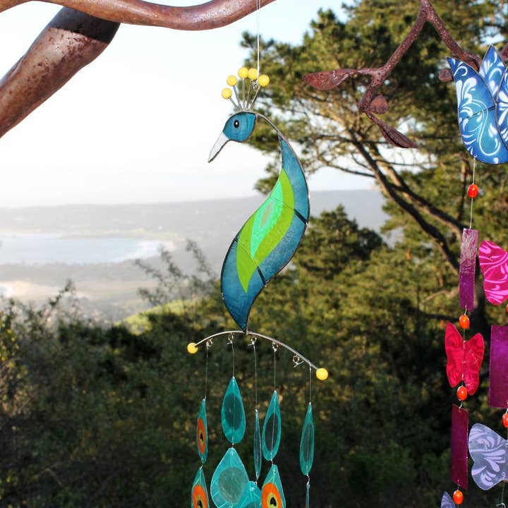 Om Gallery - Wholesale Wind Chime - Windchime - Peacock4