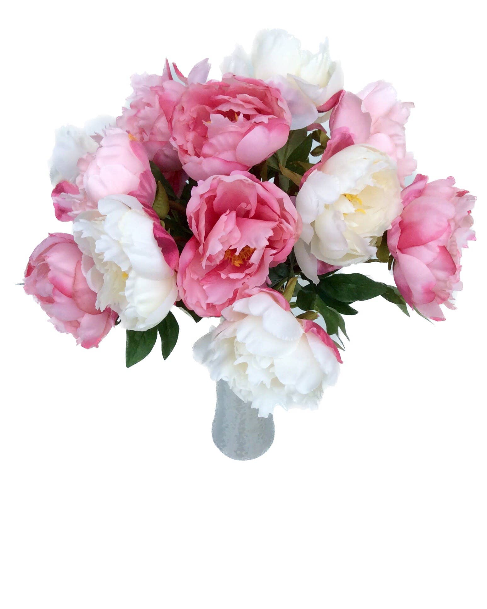 Mezu Silk Flowers – wholesale Artificial flowers – Artificial Light Pink Peony with Bud3