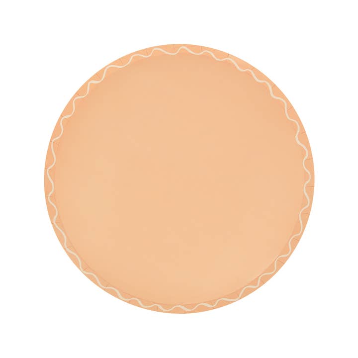 Meri Meri – wholesale Disposable plate – Mixed Wavy Line Side Plates9