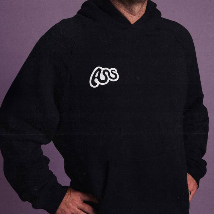 Camisola com Capuz Luxe Raglan Ass por atacado de Worldclass Clothing