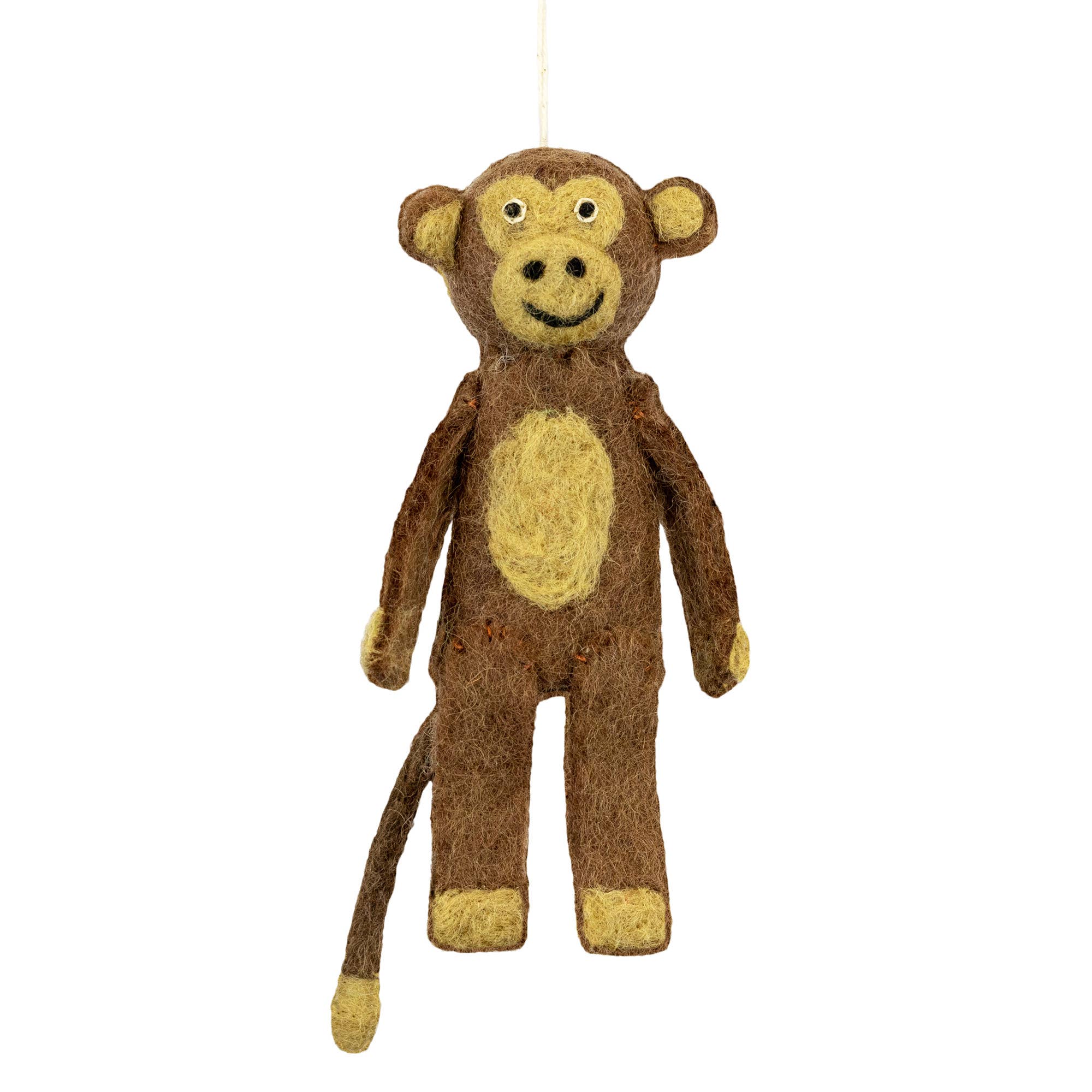 dZi Handmade - Wholesale Ornament - Monkey Wild Woolie0
