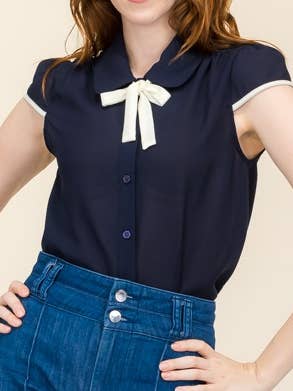 FLÅDE VINTAGE TOPPE-EBJT245 for engroshandel på Faire