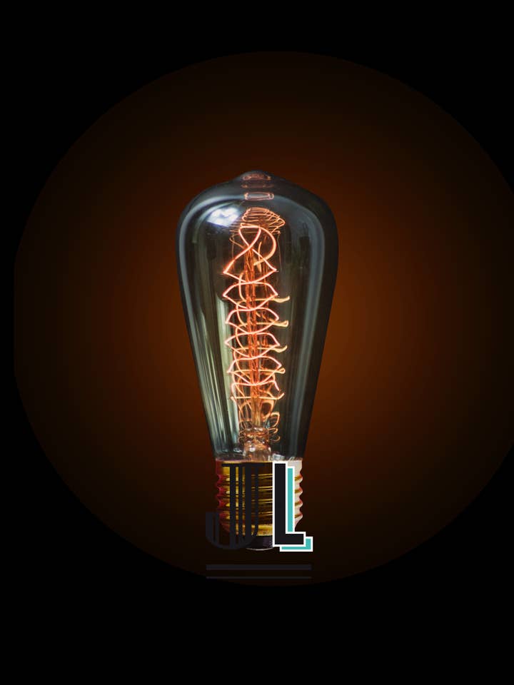 Vintage bulb STAN SPIRAL for wholesale by Jurassic-Light