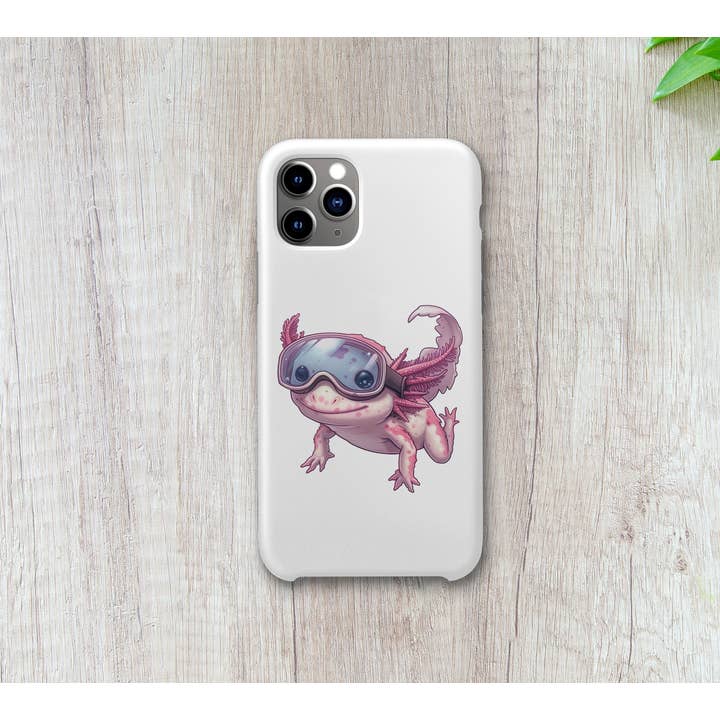 Ozark Sticker Company - Vente Autocollant - Autocollant Axolotl avec lunettes 4