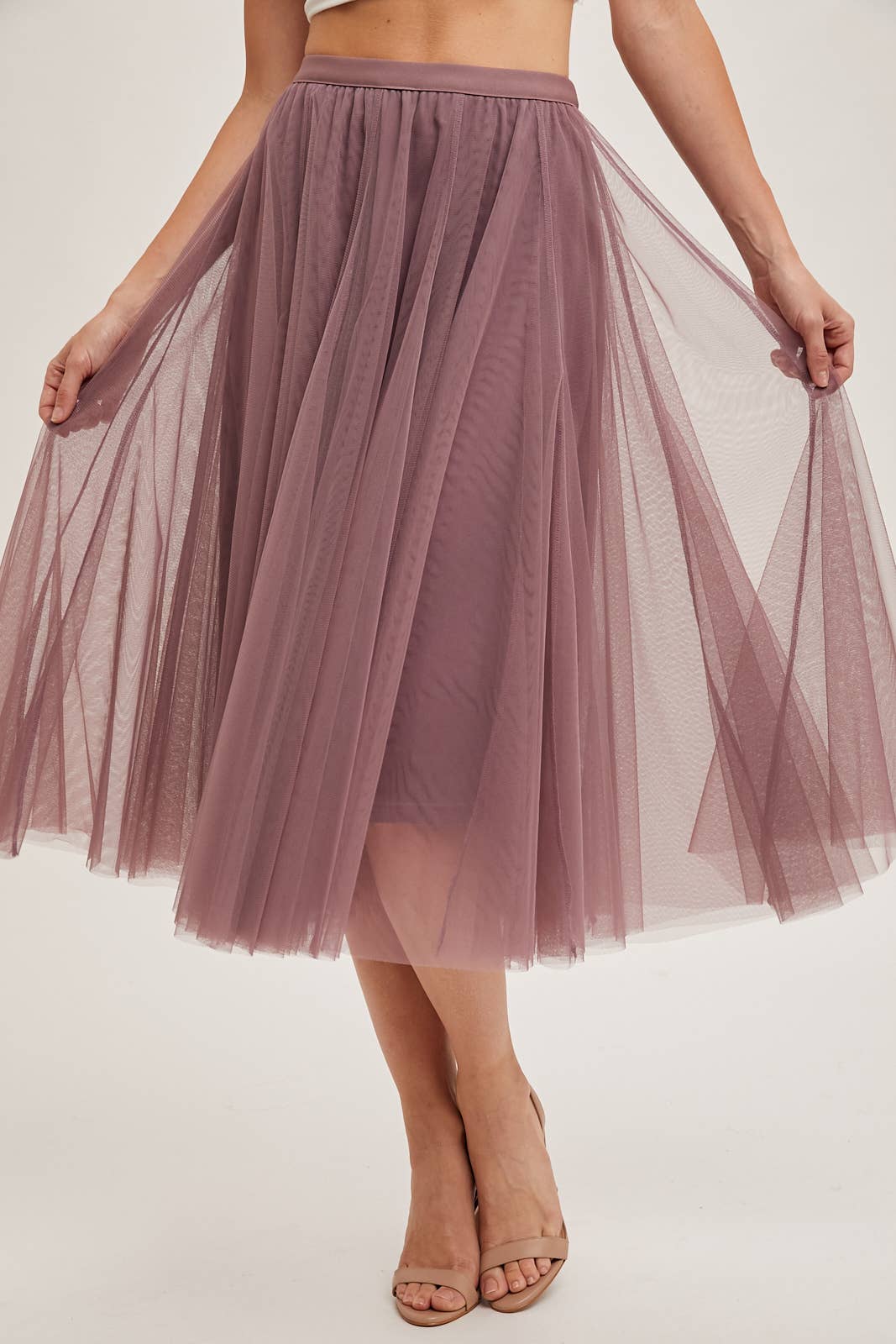 Bluivy - Wholesale Skirt - Women's - TULLE MIDI SKIRT41