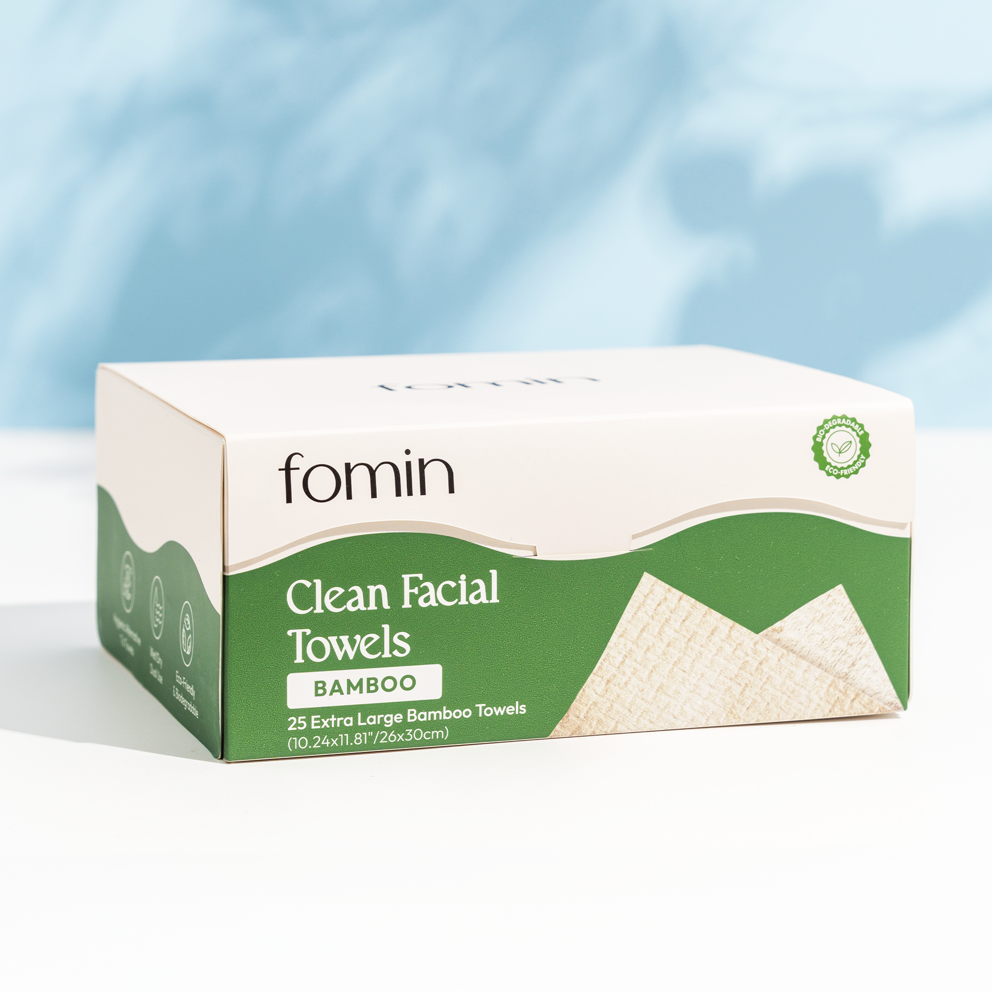 Fomin - Wholesale Face & Body Wipes - Clean Facial Towels | Bamboo5