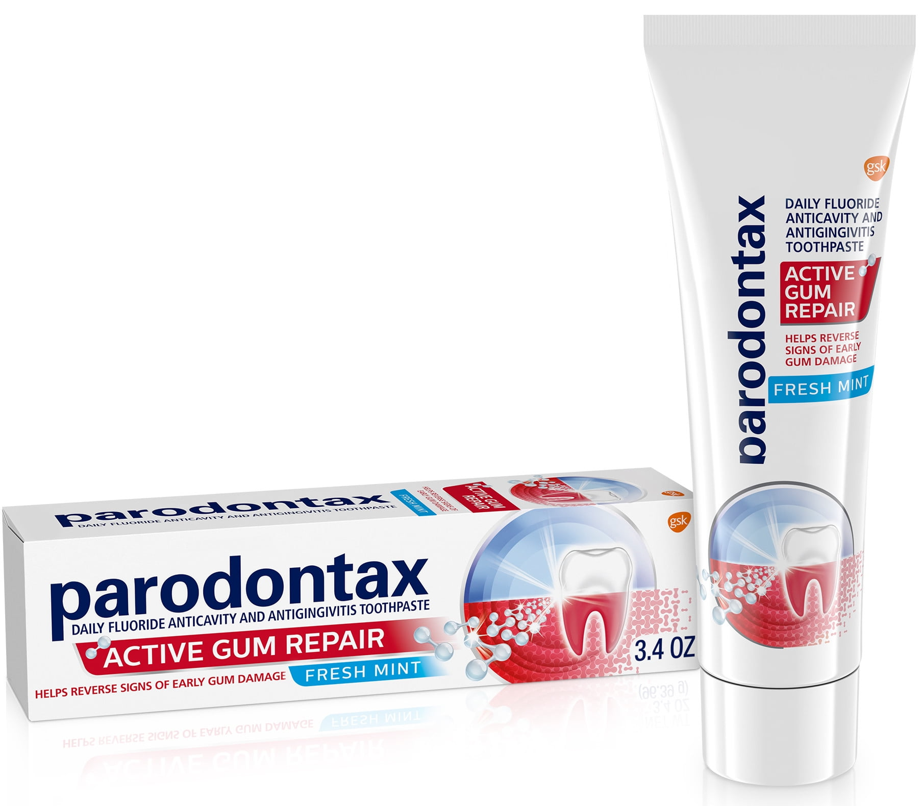 Bam Deals - Wholesale Toothpaste - Parodontax Active Gum Repair Daily Fluoride Toothpaste, Fresh Mint, 3.4 oz1