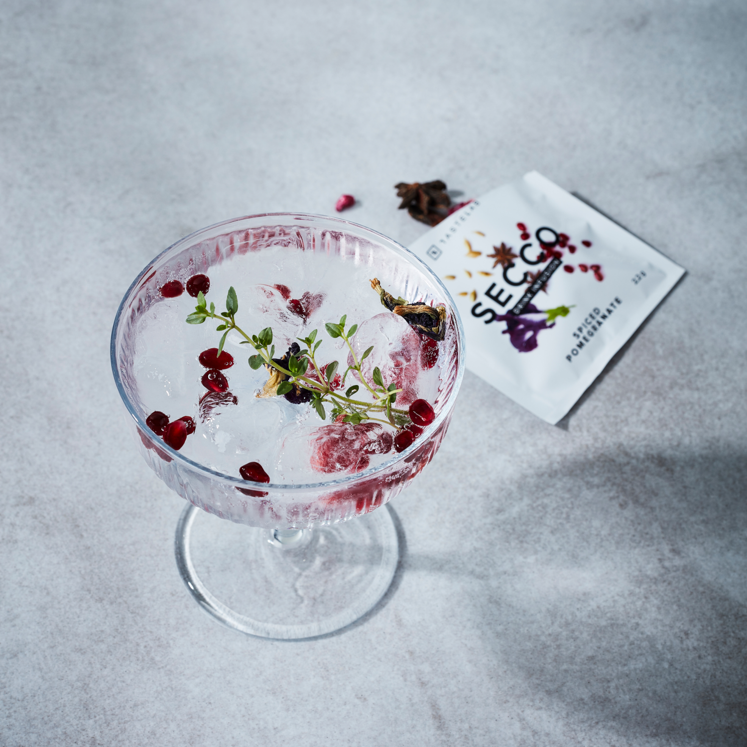 Secco Drink Infusion - Wholesale Cocktail Mix/Syrup - Spiced Pomegranate4