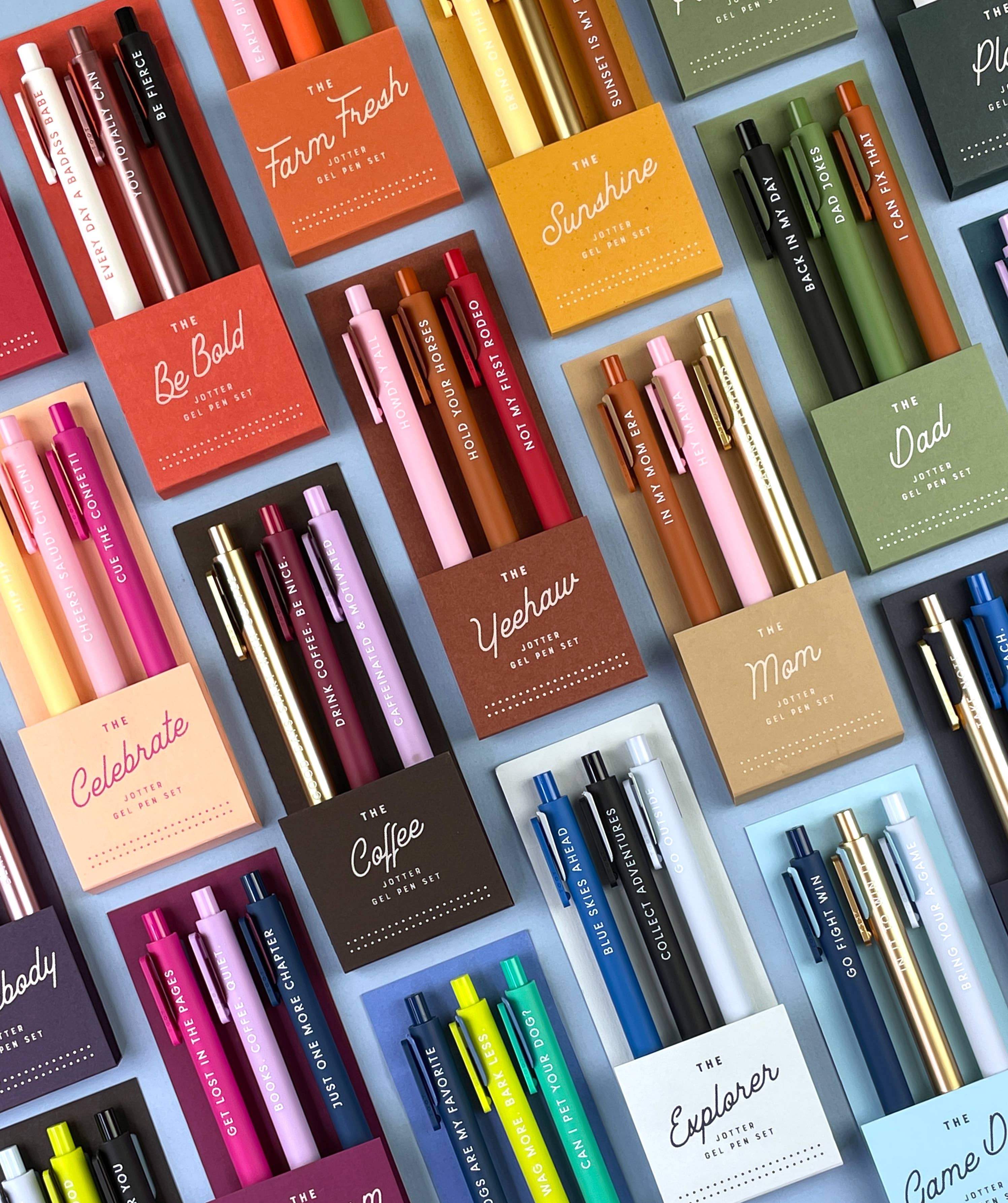 Ruff House Print Shop – Großhandel Stift – Yeehaw Jotter Gelstifte: 3er-Set1