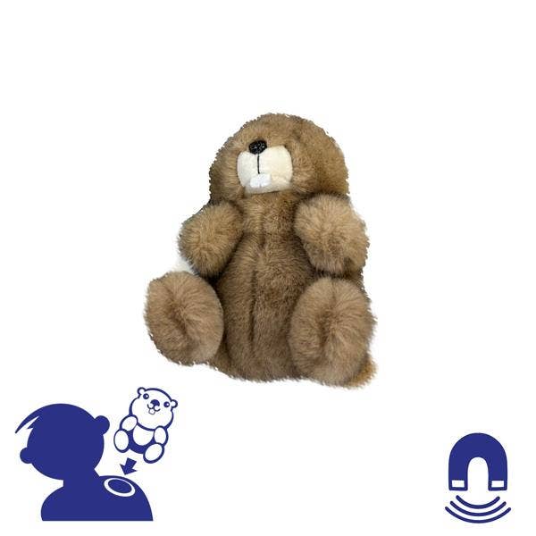 PELUCHE MARMOTA 16cm para venta al por mayor de JUMI