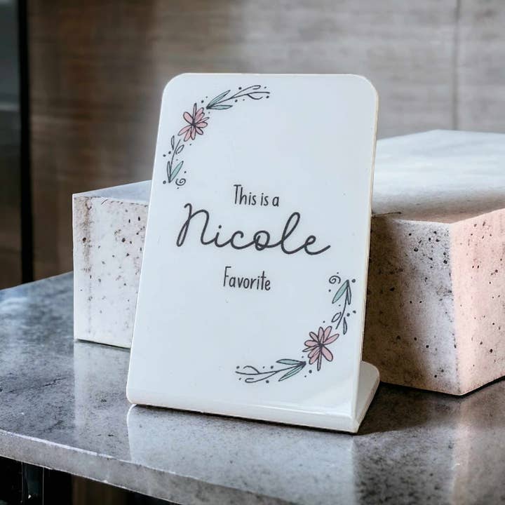 Mad River - Wholesale Retailer Display - Accessories - Best Seller Retail Display Signs - Tabletop - Custom Text