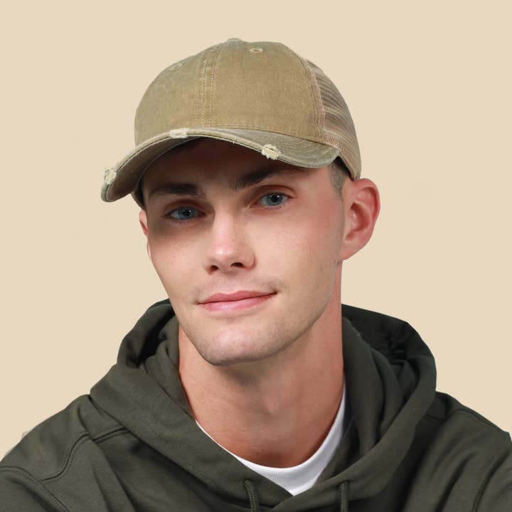 ChoKoLids - Wholesale Trucker Hat - Unisex - CHOK.LIDS Vintage Mesh Trucker Hats
