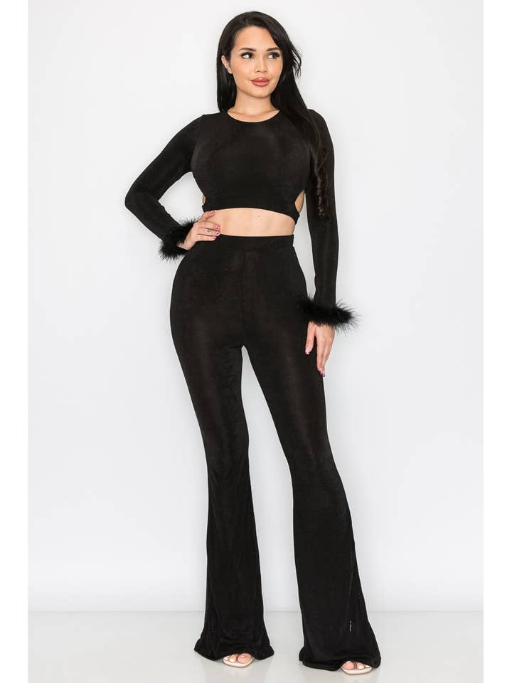 SLANK, UDSKÅRET I SIDEN, JUMPSUIT 9869S for engroshandel hos SHOP17