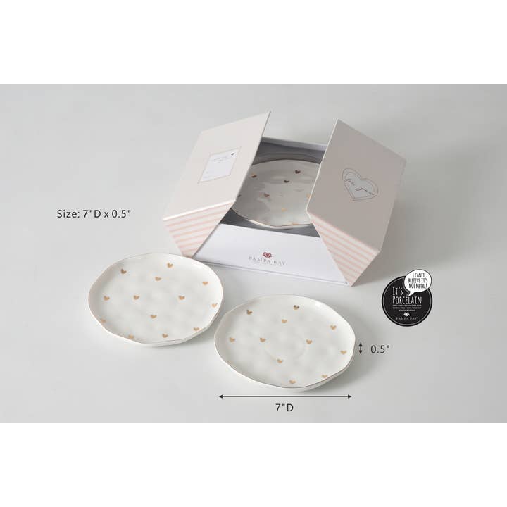 Pampa Bay - Wholesale Dinner Plate - Set of 4 Dessert Plates