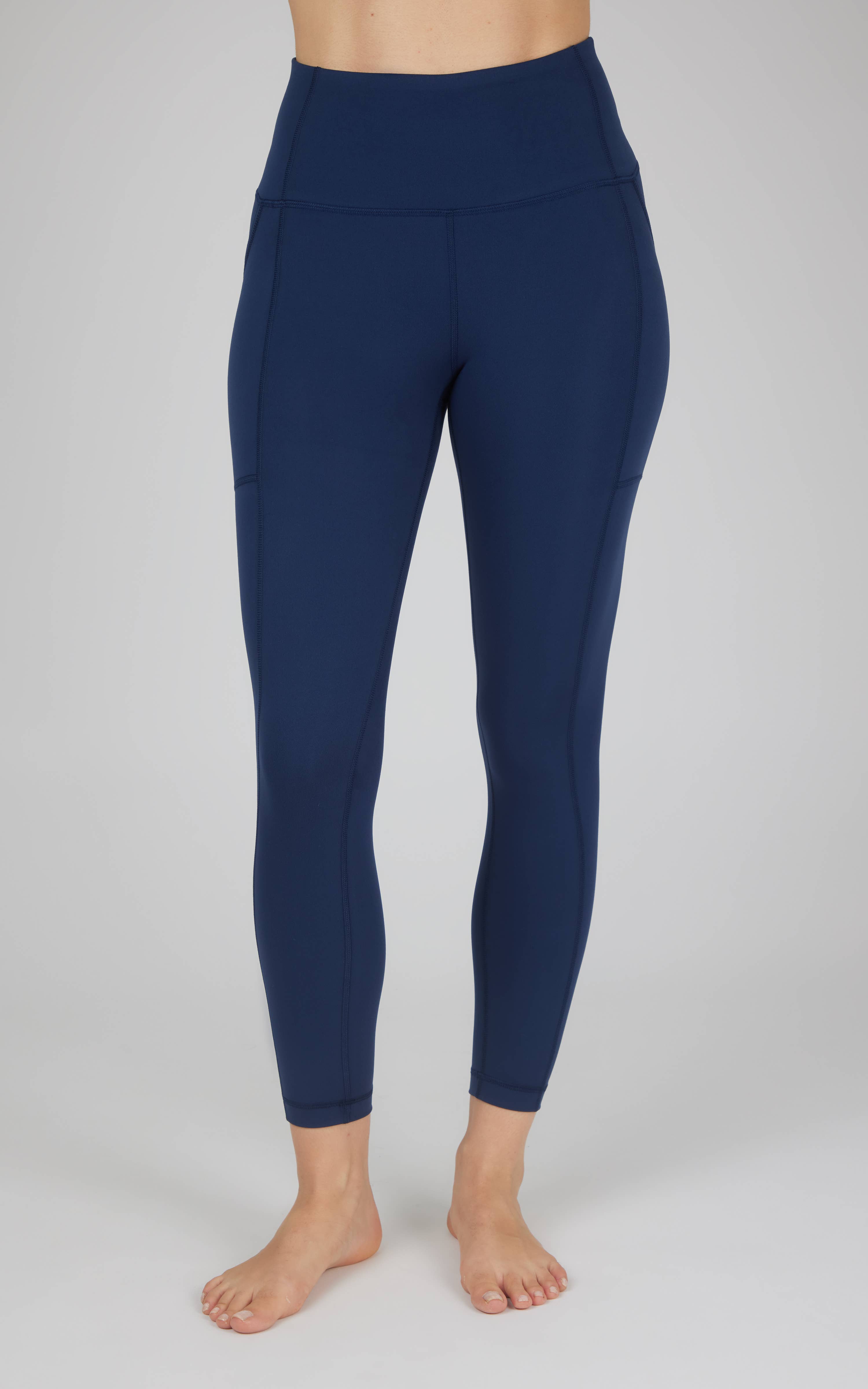 90 Degree by Reflex & Yogalicious - Wholesale Athletic/Lounge Leggings - Women's - Women's Lux Ankle Leggings with Utility Pockets12