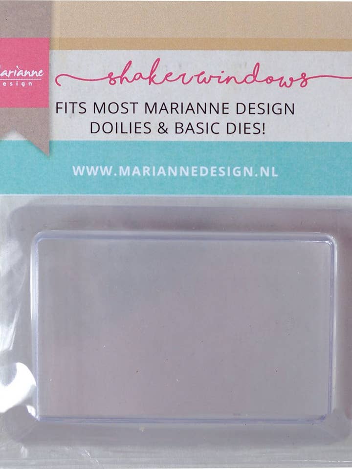 Marianne Design Shaker Window - Rectangle for wholesale by Ecstasy Crafts Distributing