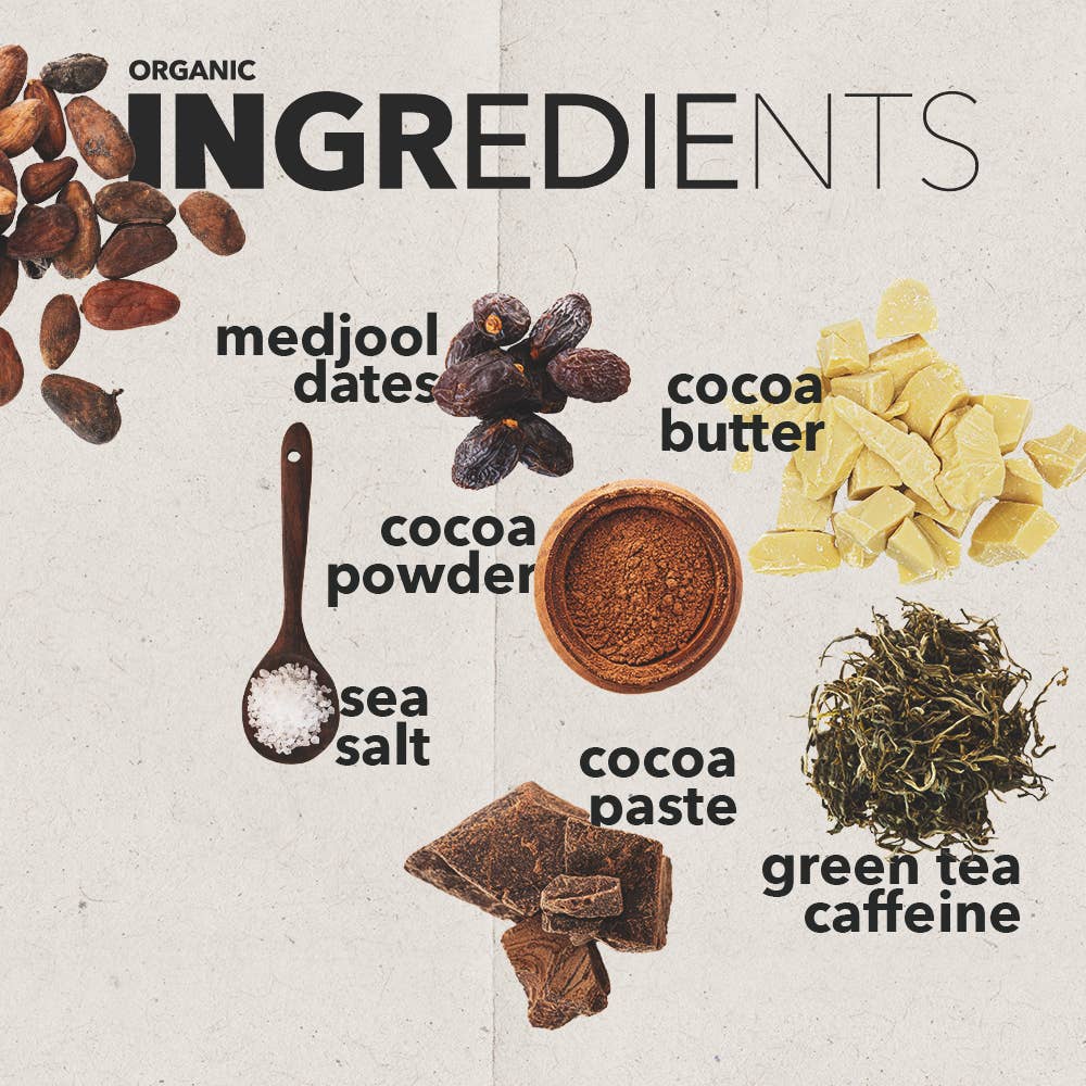 CAFF Energy - Wholesale Snack Bar - CAFF Energy Bite - Dark Chocolate (20 Bites)3