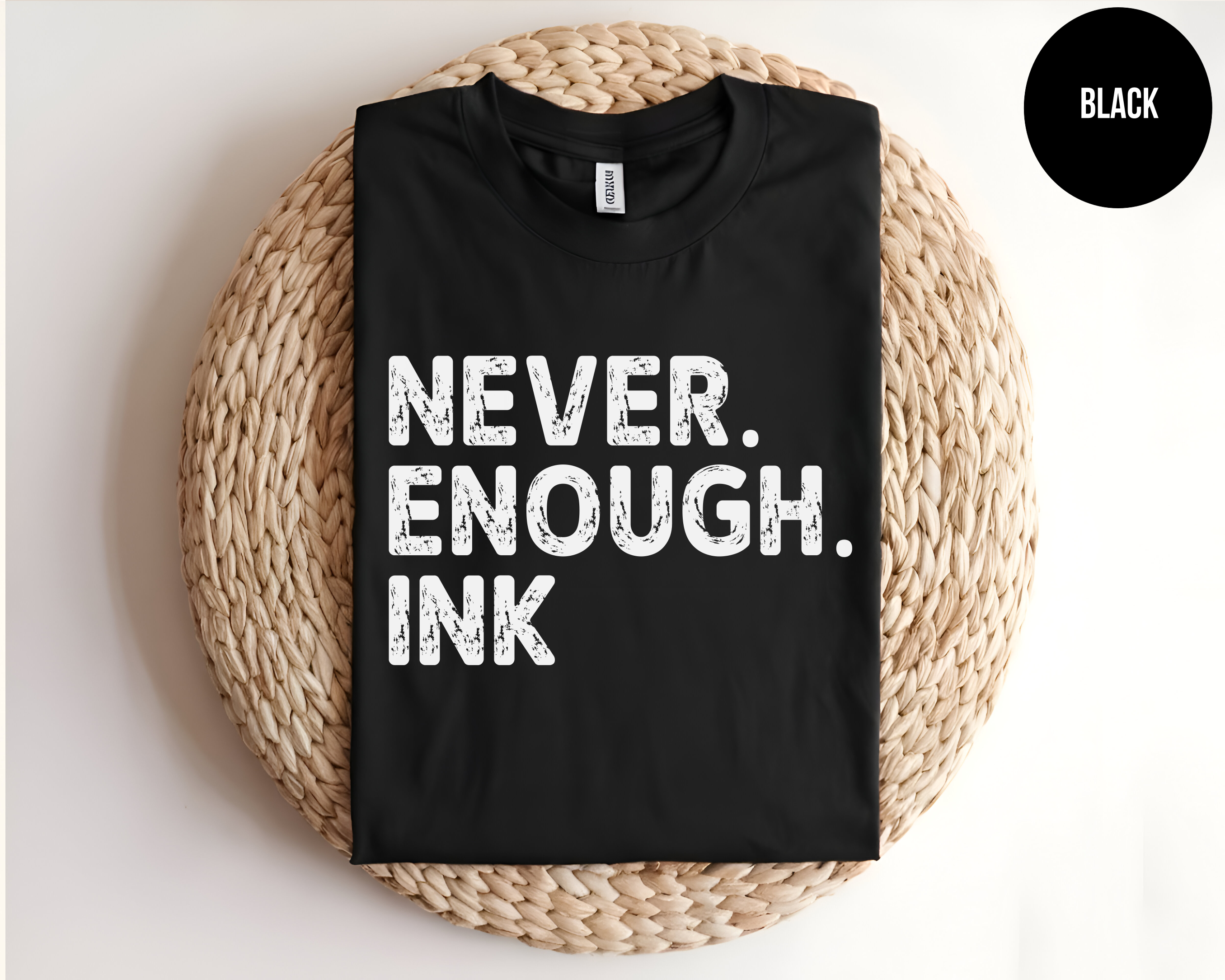 The Shirt Republic - Wholesale Screen Printed T-Shirt - Women's - Never. Enough. Ink.1