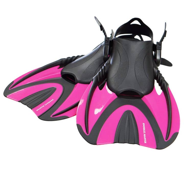 Schnorchelmeister Erwachsene Hot Pink Schwimm-Schnorchelflossen für den Großhandel von Scuba Choice