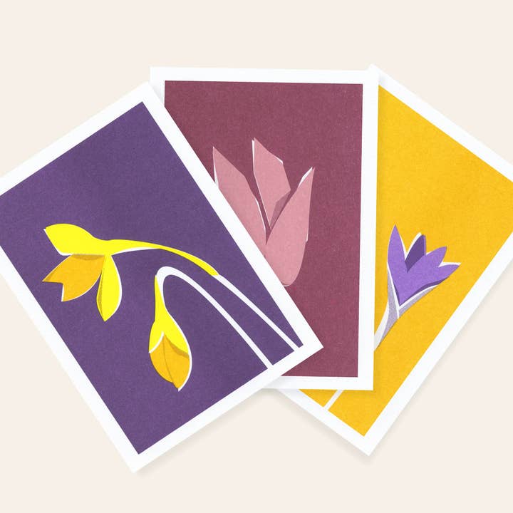 HERR & FRAU RIO - Wholesale Postcard - Daffodil Postcard1