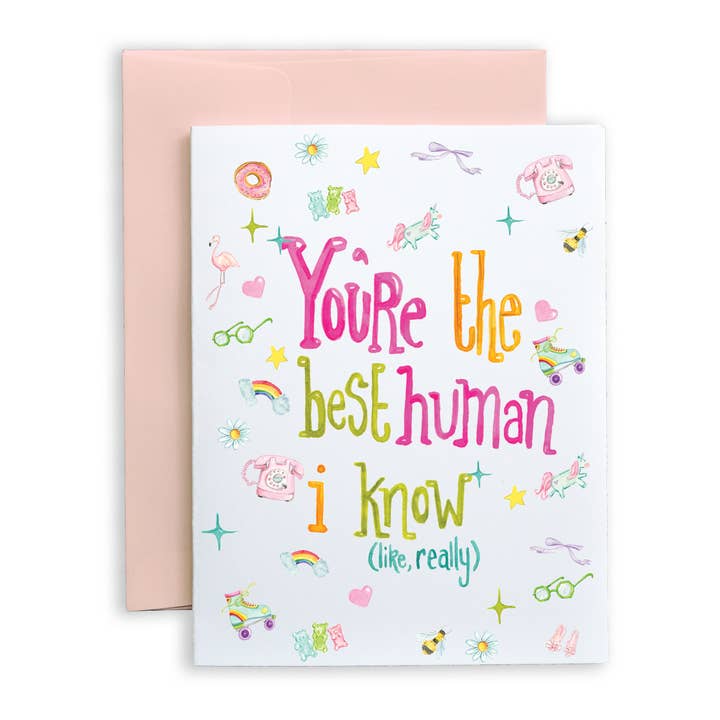 You're My Favorite Human Card for wholesale by MaryGold Tales