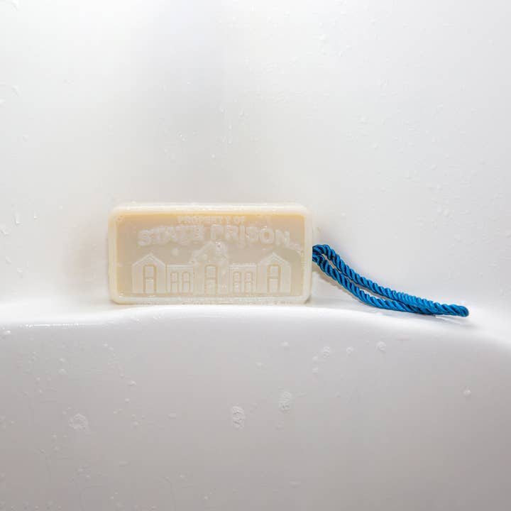 BigMouth Inc - Wholesale Bar Soap - State Prision Soap on Rope1