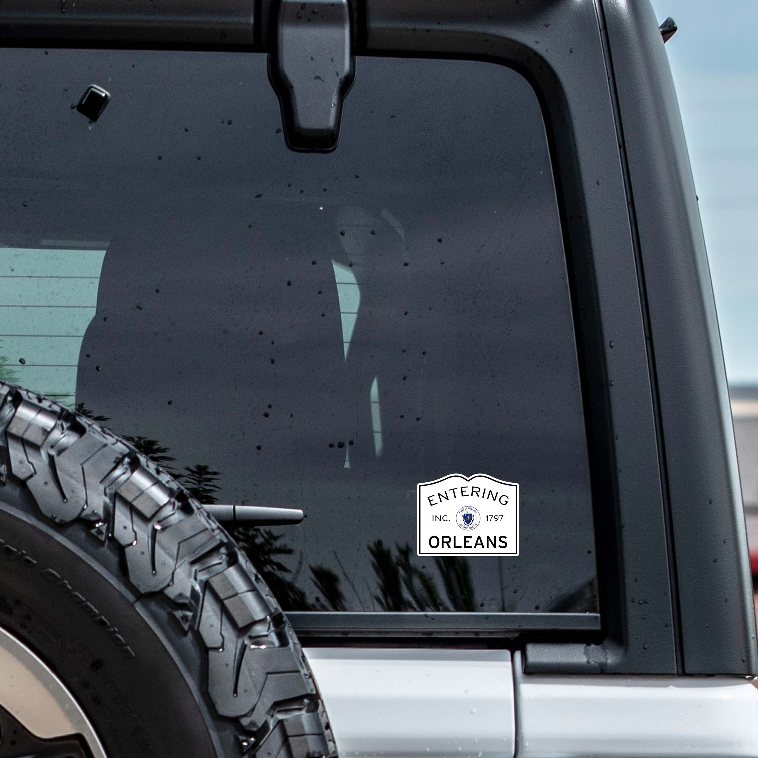 Cape Cod Stickers - Wholesale Sticker - Orleans Cape Cod Waterproof Bumpersticker Decal binnenkomen4