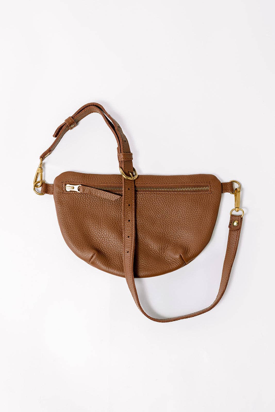 ABBY ALLEY - Wholesale Belt Bag - Women's - Sling Bag, Cognac1