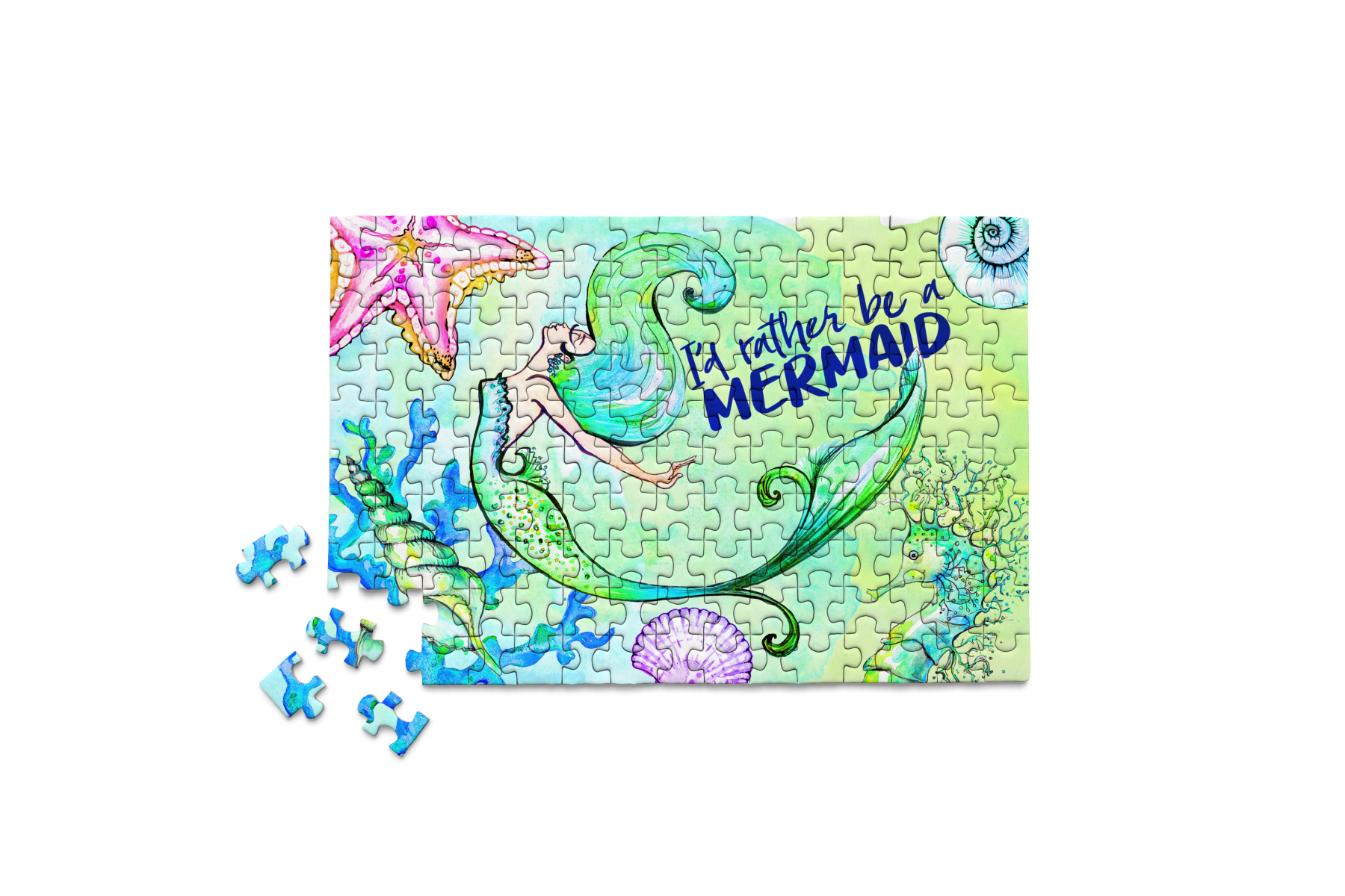 Micro Puzzles - Wholesale Puzzle - Adult - Mermaid Life - Mini Jigsaw Puzzle for beach lover2