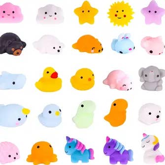 Variety Distributors - Wholesale Toy Set - Kids - Sunny Days Mini Mochi Squishies - 24 Piece Fidgets container1