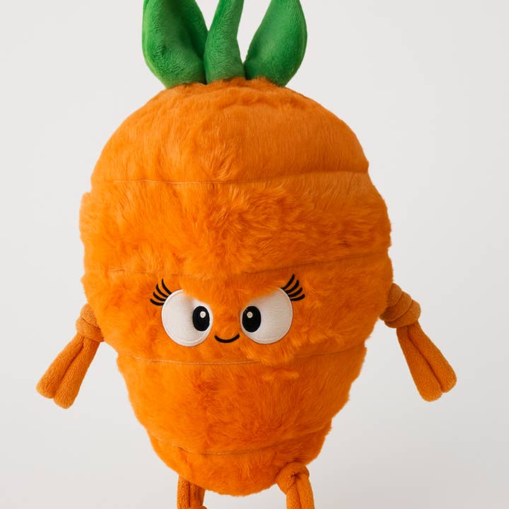 Pals For Paws - Vendita all'ingrosso Peluche - Cani - Pals for paws™ Giocattolo per cani in peluche a forma di carota - Materiale riciclato al 100%0