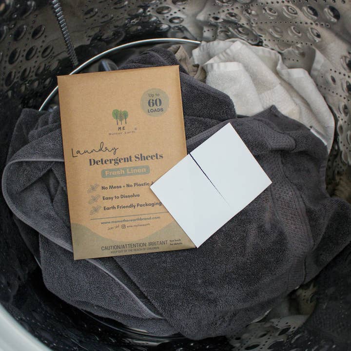 Me Mother Earth - Wholesale Laundry Detergent Powder/Pods - Laundry Detergent Sheets: 60 Loads