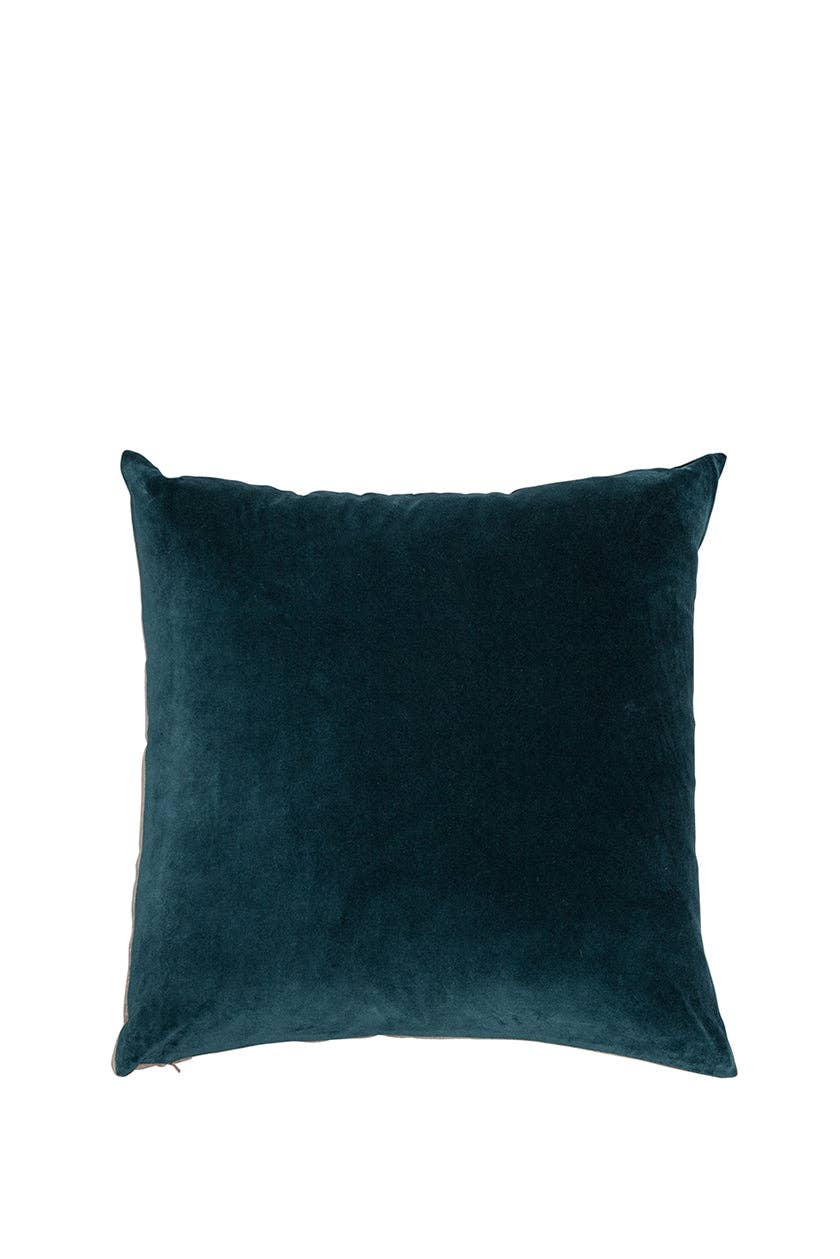 Niki Jones – wholesale Lumbar pillow – Velvet Linen Square Cushion Cover1