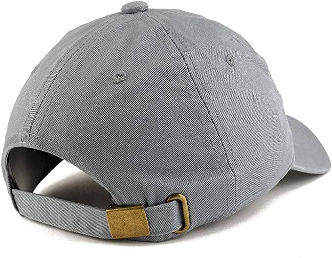 Trendy Apparel Shop - Wholesale Honkbalpet - Heren - Geborduurde zachte katoenen papahoed met laag profiel ter wereld9