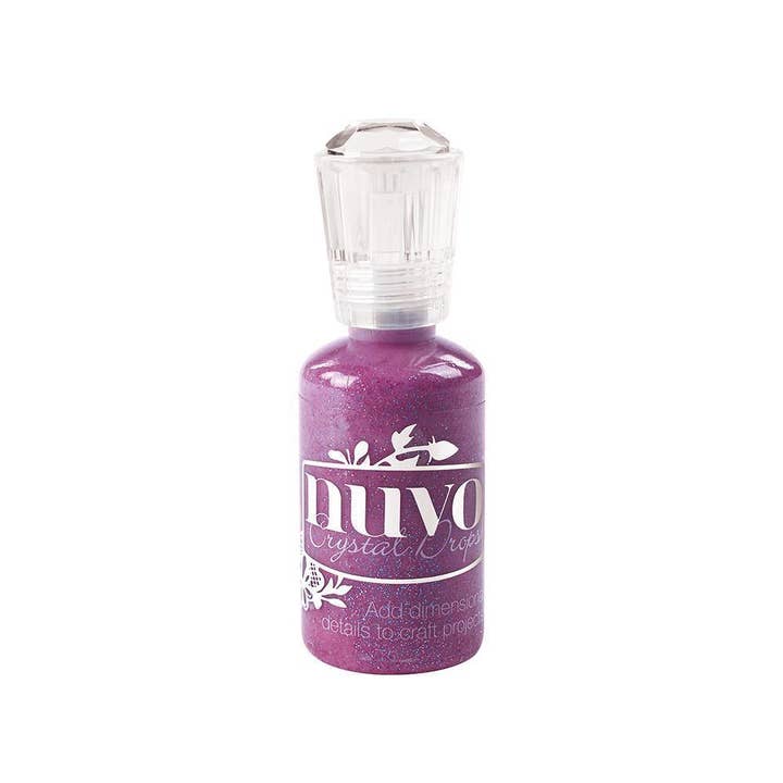 Tonic Studios - Venta al por mayor Material para manualidades - Nuvo - Gotas de purpurina - Lilac Whisper - 767n